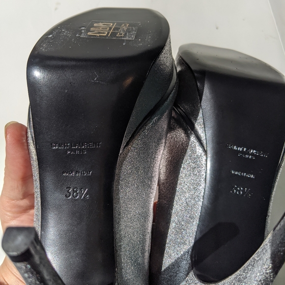 Saint Laurent Tribute sandals 8.5(38.5) BNWOB - Picture 7 of 7